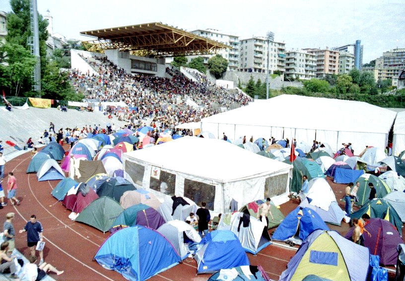 G8 Genova stadio Carlini