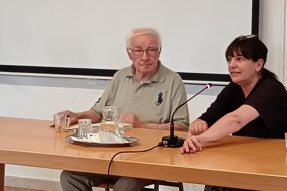 Riccardo Petrella e Claudia Marcolungo, Sezano, 9/6/2024