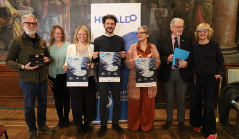 Foto di gruppo Festival del giornalismo di Verona